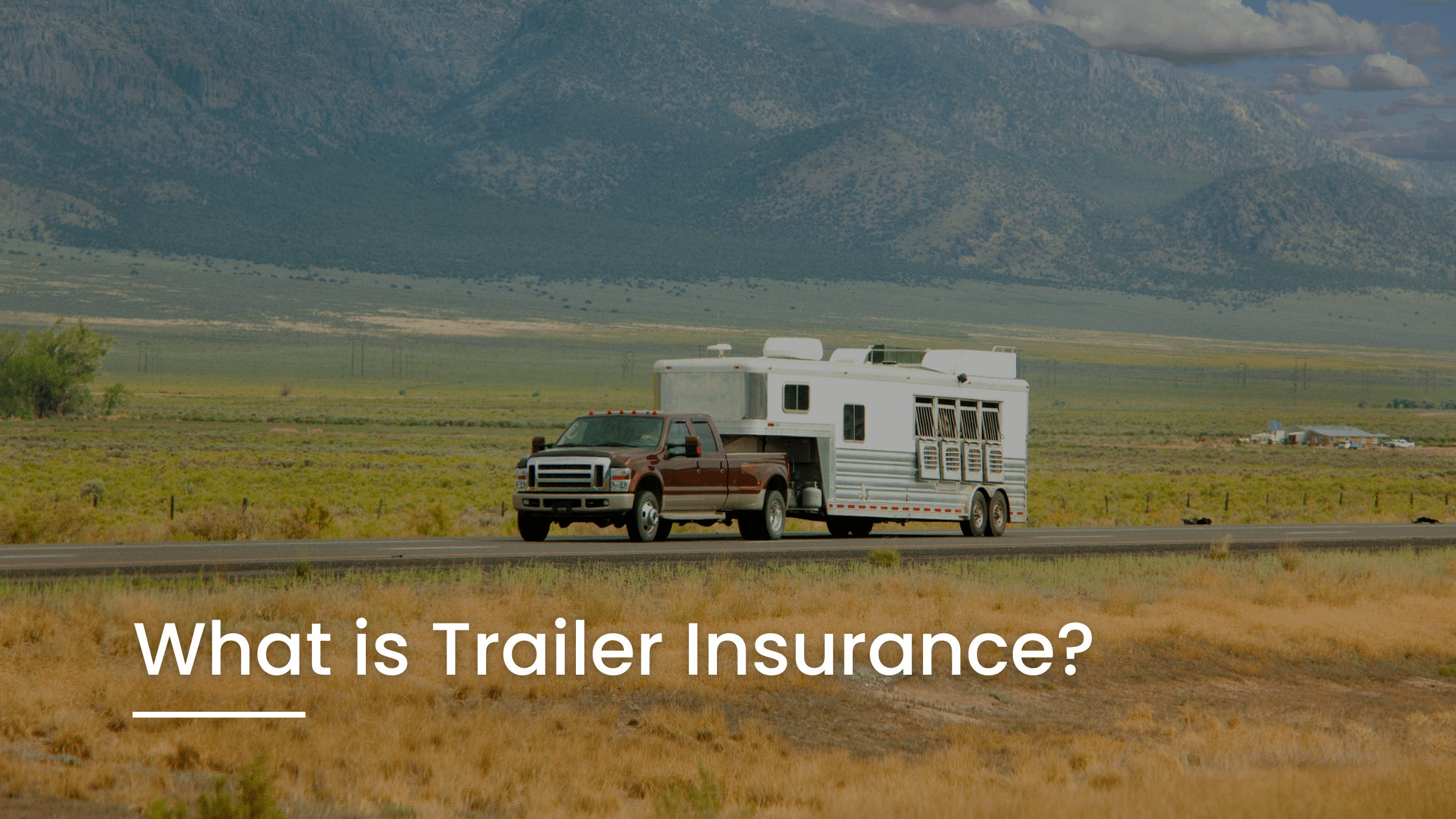 travel trailer insurance